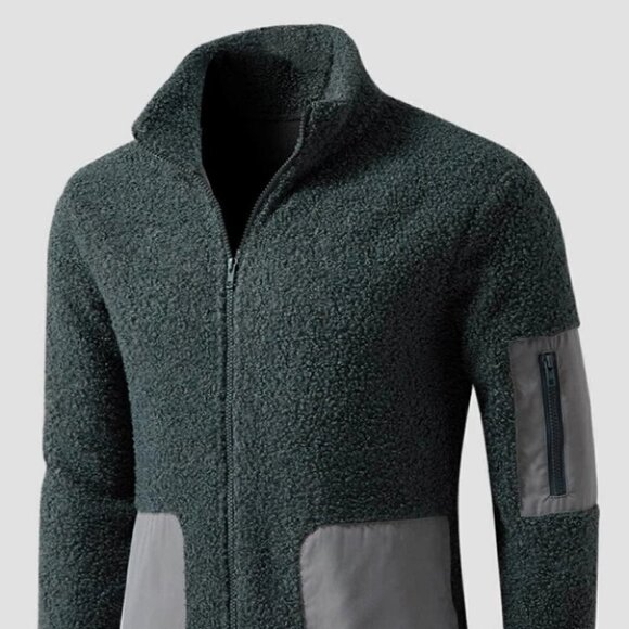 . Other - Green Mens Teddy Coat